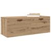 Wall Cabinet 100 x 36.5 x 35 cm Engineered Wood Artisan Oak