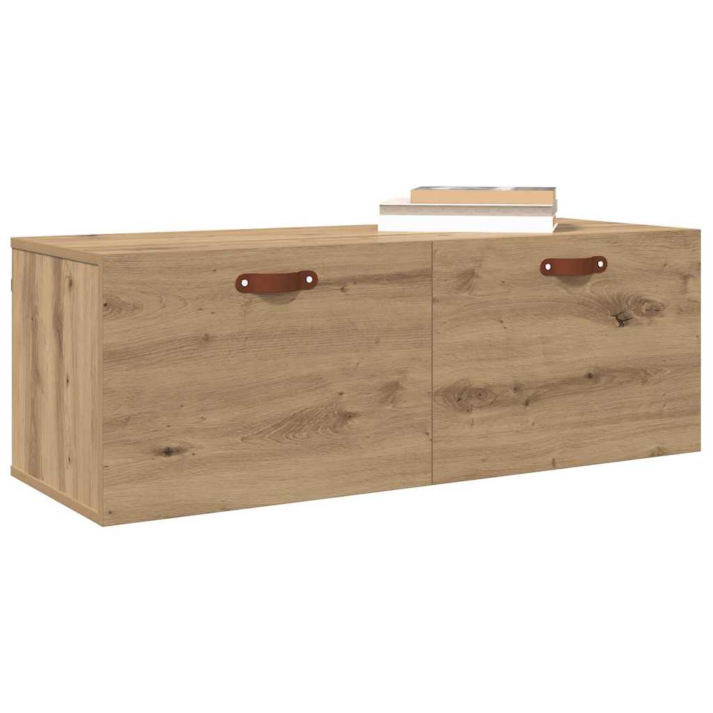Wall Cabinet 100 x 36.5 x 35 cm Engineered Wood Artisan Oak