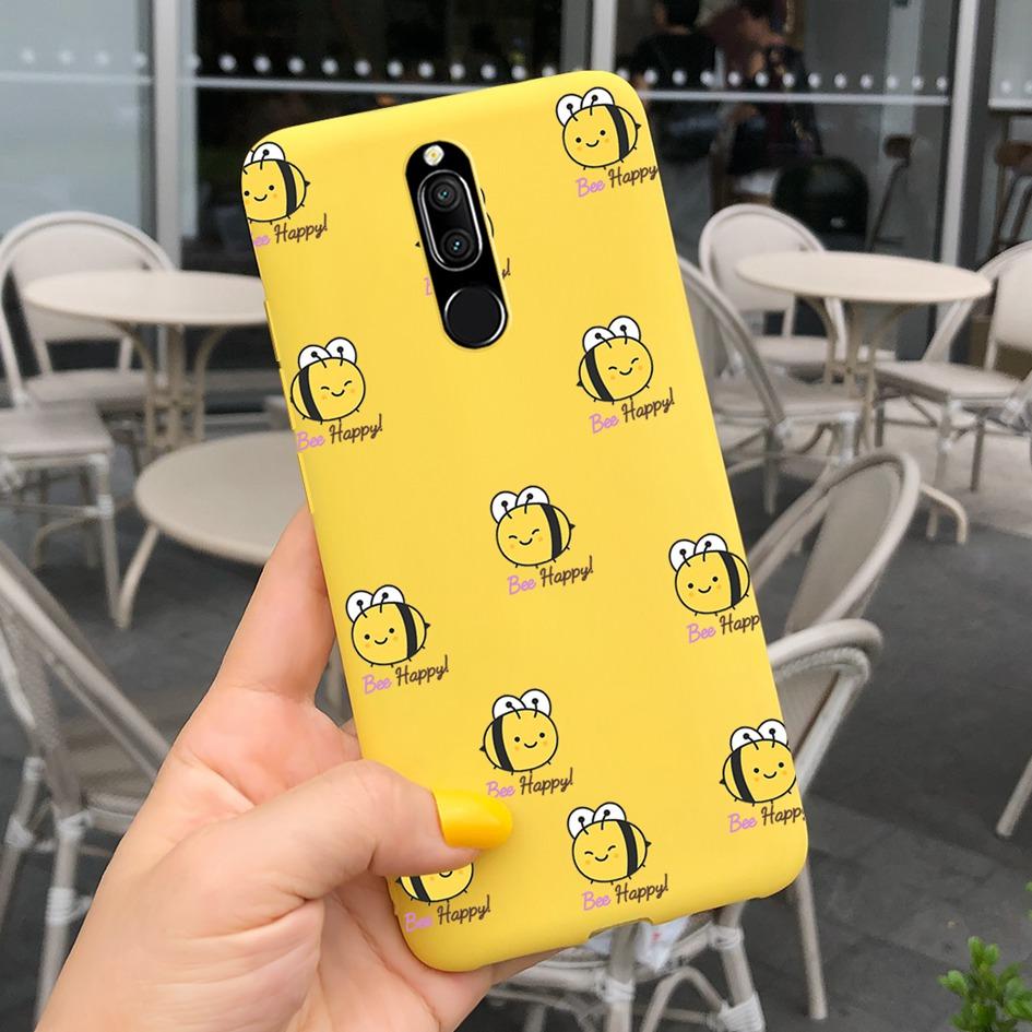 Für Huawei Nova 2i Hülle Candy Bunt Matt Weiches Silikon Cover für Huawei Mate 10 Lite RNE-L21 RNE-L22 Handyhüllen Nova2i Capa