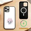 Cute Music cat   Phone Case For iPhone17,16,15,14,13,12,11 Plus,Pro Magnetic with Magsafe Wireless Charging