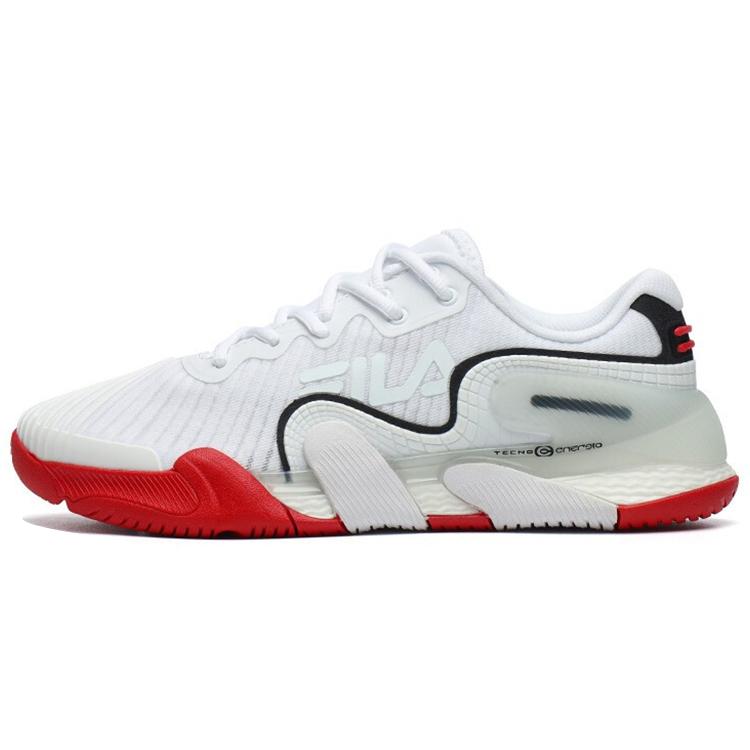 FILA Wmsn Athletics  White Red  Women s A12W142303FWT 35.5