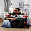 Movie TOP GUN printed blankets flannel Warm blanket throw blankets Picnic blanket Home Travel blanket Bedding Birthday Gift