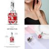 925 Silver Moments Keychain Charm Fit Original Silver Beade Ladies Gift