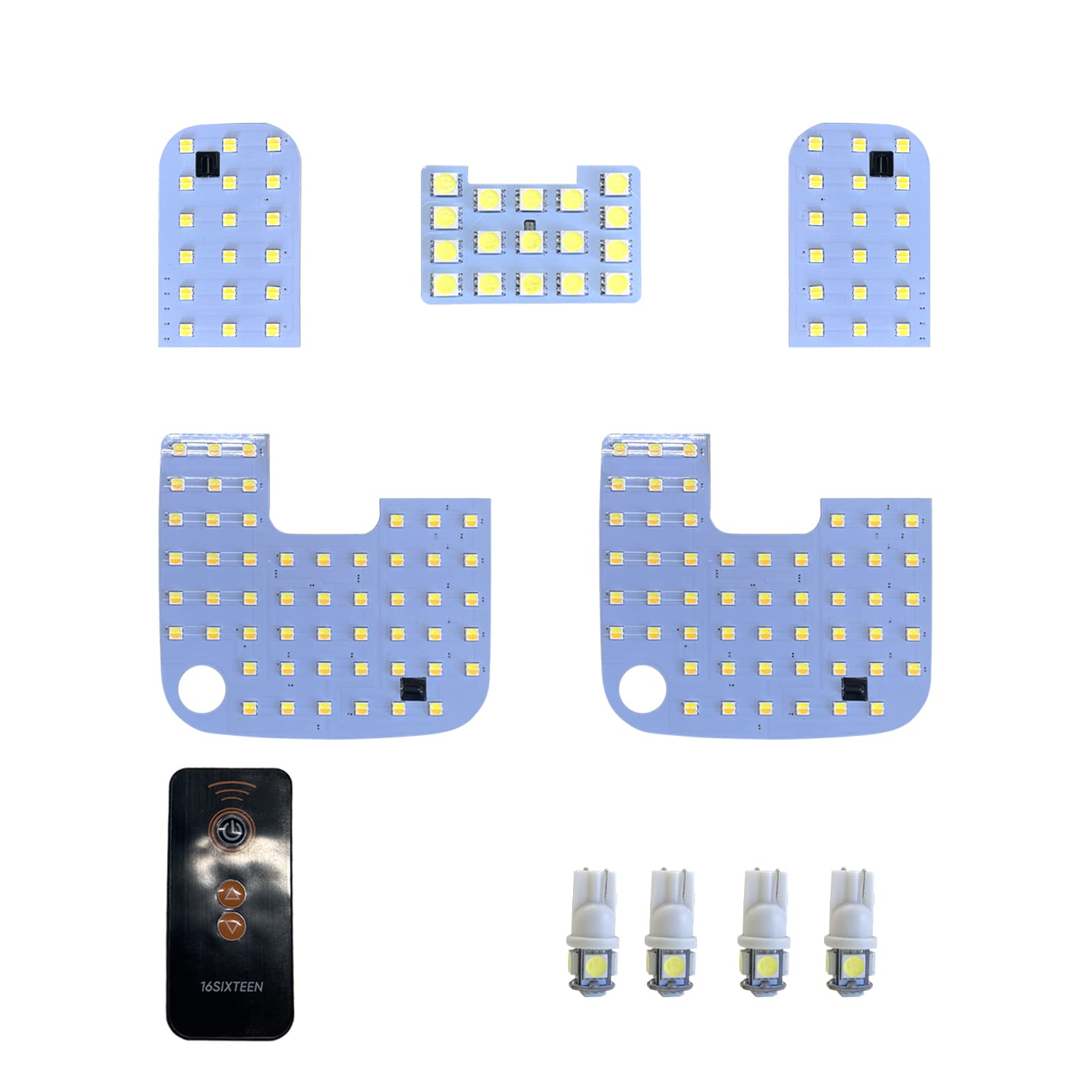 

LED interior light set with adjustable light new standard interior lighting easy and instruction manual intensity, 3-color color,