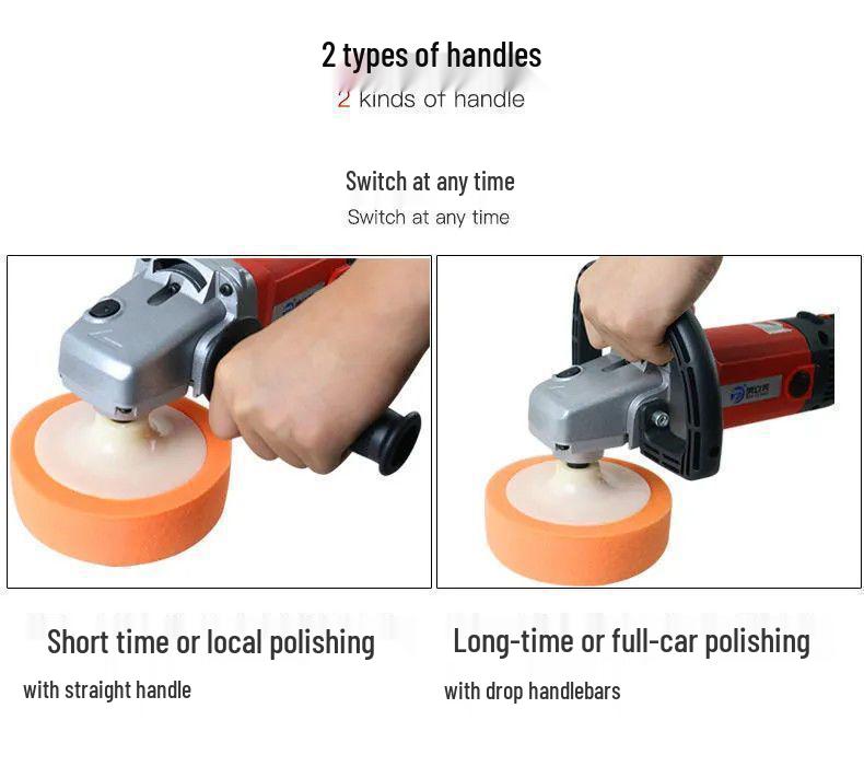 Electric Mini Car Polisher Waxing Tool for Scratch Repair and Household Use