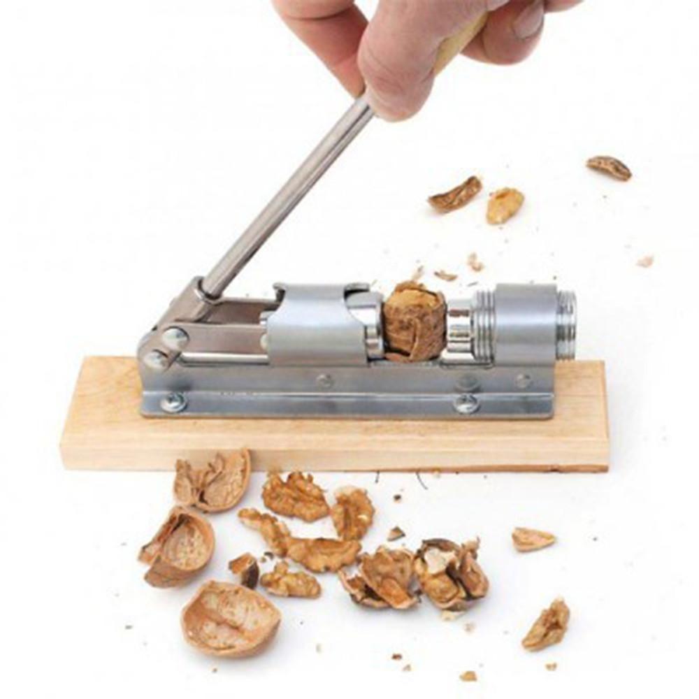 Pecan Nut Cracker Opener Walnut Sheller Gadget Heavy Duty Home Kitchen Tool New