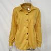 Womens Waffle Knit Shacket Jacket Casual Long Sleeve Button Down Shirts Dressy Blouses Tops
