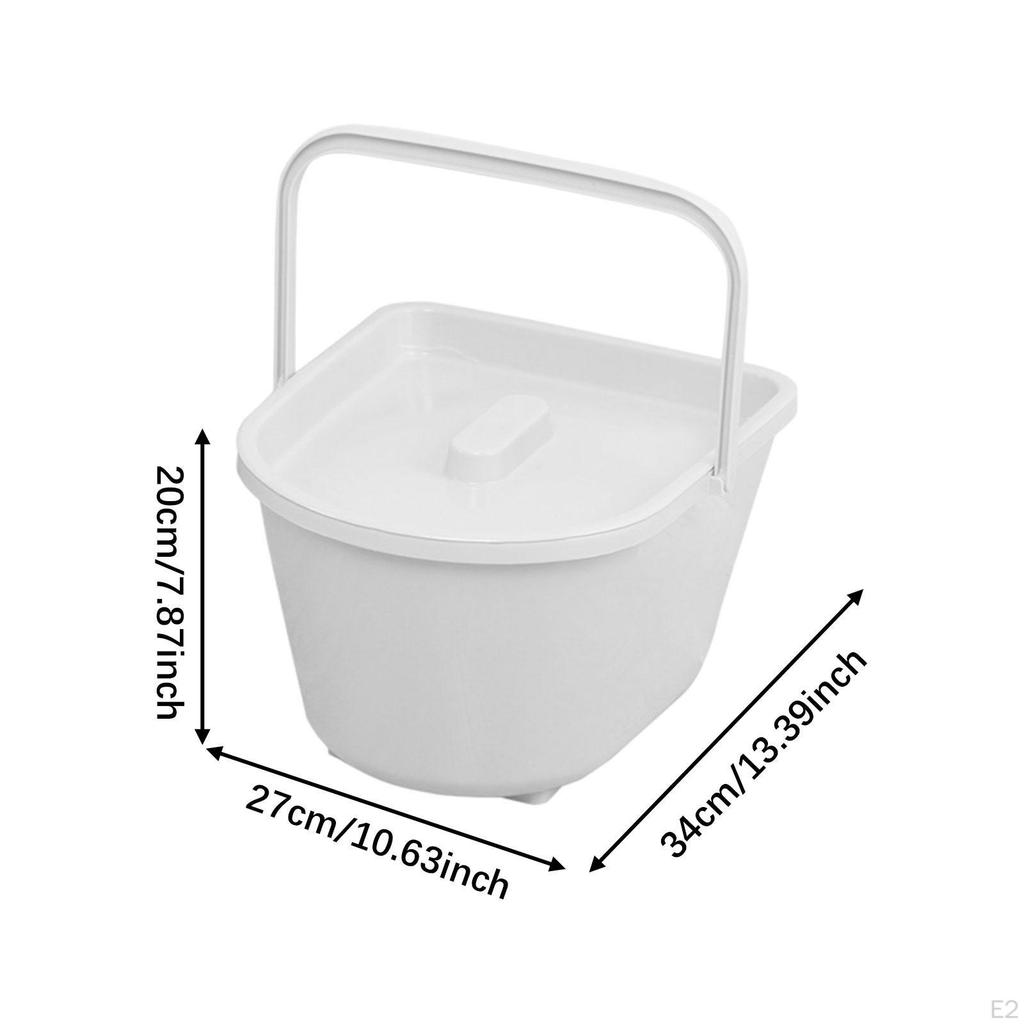 Nočník a záchodové sedátko židle pro kempingové potřeby