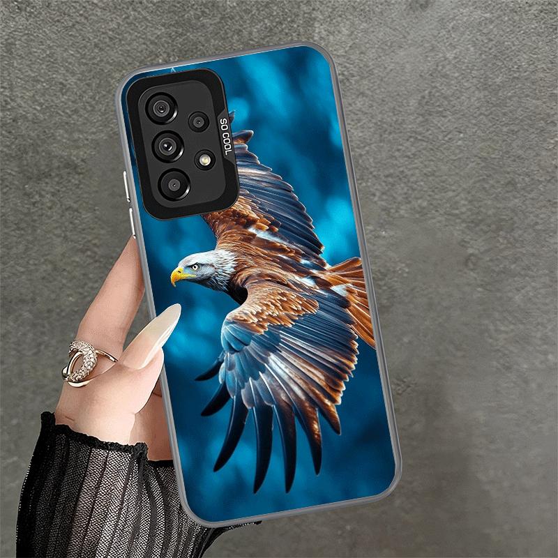 Cooler stoßfester Bald Eagle Handyhülle für Samsung A17 A16 A15 A14 A37 A57 A36 A56 A26 A35 A55 A25 A34 A54 A24 A13 A23 A33 A53 A0