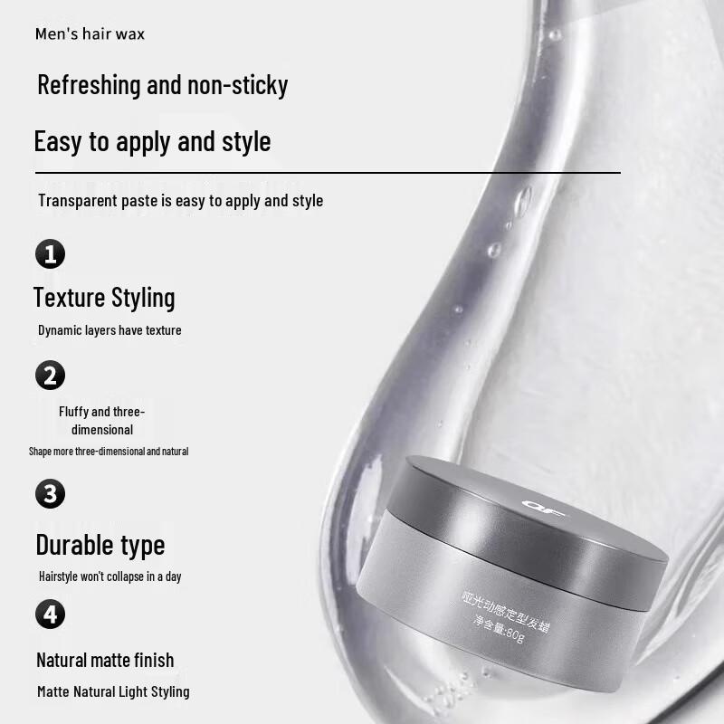 OF Volumizing Hair Styling Clay and Wax