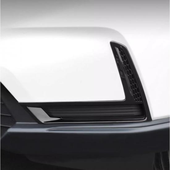Bright Black Front Fog Light Lamp Trim for Honda CRV CR-V  2024