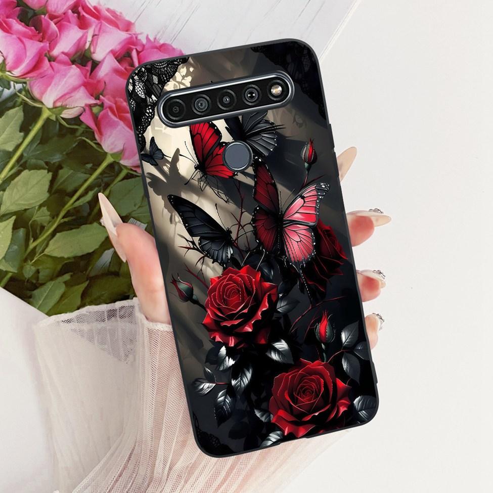 Casing For LG K41S 2020 Cover Silicone Cute Fashion Butterfly Funny Painted Phone Case LM-K410 LMK410EMW LM-K410EMW