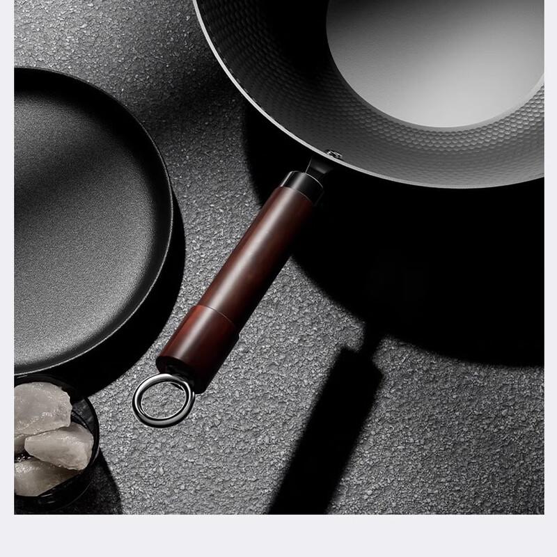 Triangle Dragon Induction-Ready Non-stick Aluminum Alloy Stir-fry Wok