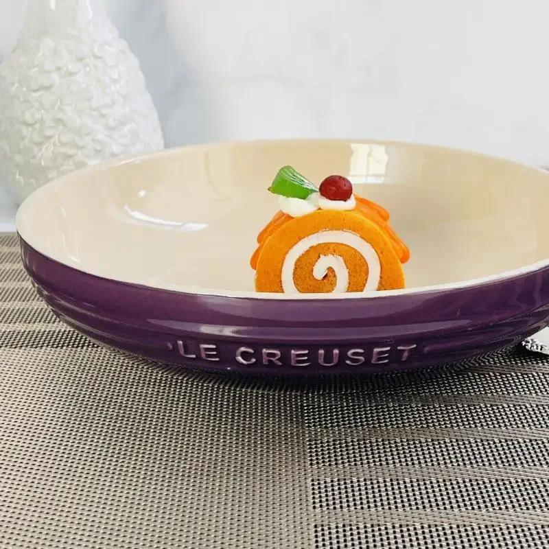 Francouzský 8palcový hluboký talíř na smaženou zeleninu s hlubokým dnem 20 cm průměr Výška 5,5 cm Jídlo Domácí nádobí