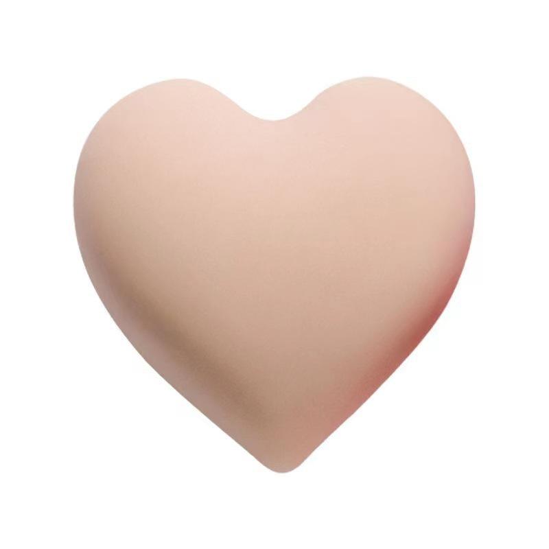Heart-Shaped Decompression Squeeze Toy & Insertable Male Masturbator