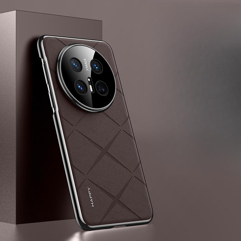 

Подходит для чехла для мобильного телефона Huawei Mate70pro Высококлассный бизнес 70RS Простой кожаный чехол для мужчин и женщин M70 Huawei Mate 70