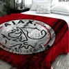 1PC AFC Ajax Custom Name Patterned Flannel Blanket Suitable For All Seasons for Home Decor Warmth and Comfort Gifts Holiday Present
