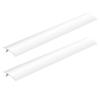 2Pcs Silicone Stove Guard Kitchen Seal Slit Filler Flexible Heat Resistant Gaps Covers Protector Cover Oven Side Stove Guard