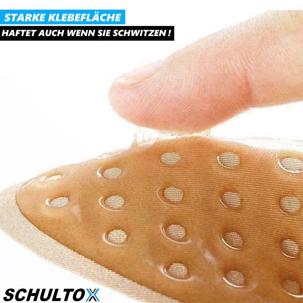 Ensemble d'épaulières SCHULTOX autocollantes en silicone antidérapantes