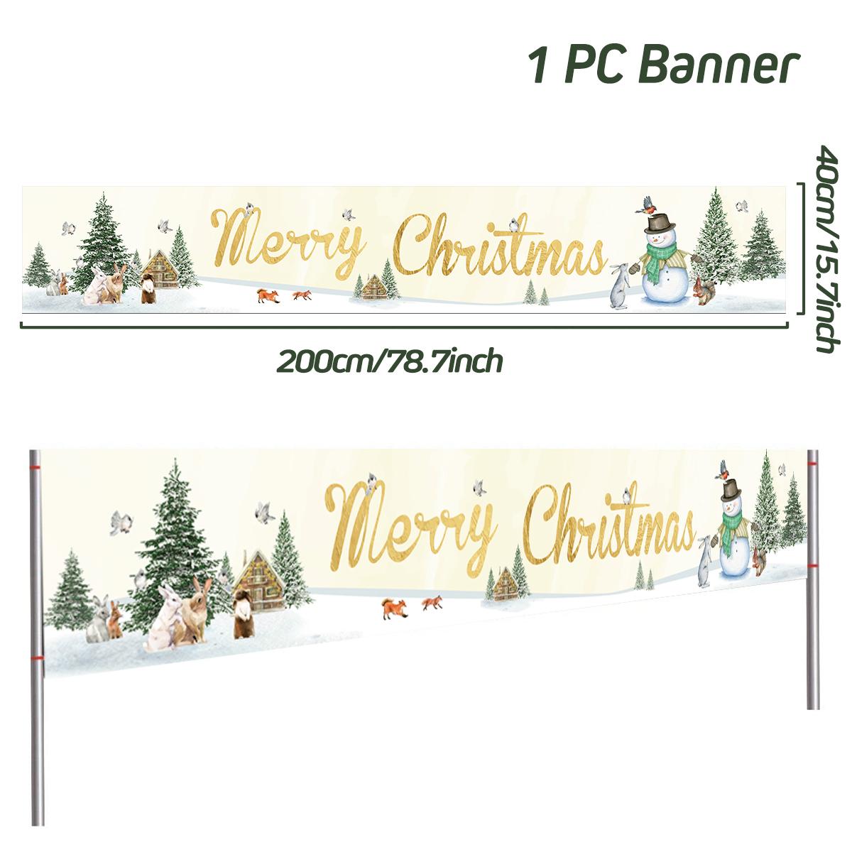 

Christmas Outdoor Banner Merry Christmas Decoraton For Home 2026 Cristmas Outdoor Decor Xmas Navidad Noel Happy New Year 2026