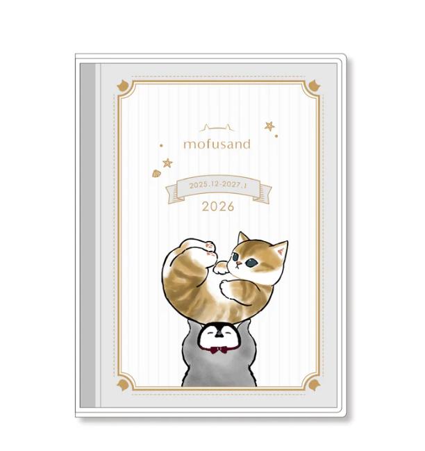 

mofusand B6 Блок Еженедельник 2026 ( Пингвин Нян ) Япония НОВЫЙ