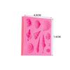 1Pcs DIY Lovely Shell Starfish Conch Sea Silicone Mold Fondant Cake Soap Mold Cake Chocolate