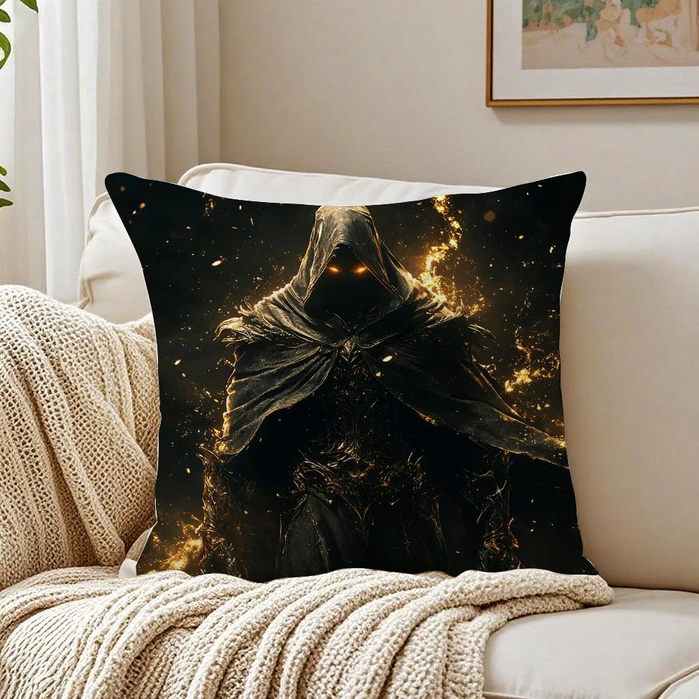 Epic Fantasy Global Game WWorld of Warcraft Cushion Cover Pillowcase Antidustmite living Room Sofa Decor Cushion Room 30X30cm