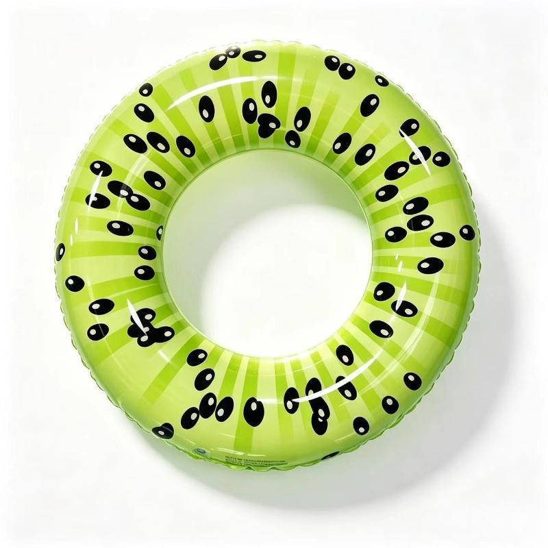 1Pcs Pool Float Fruit Inflatable Swim Ring Orange Tube Durable Pvc Float For Beach Lake Party Summer