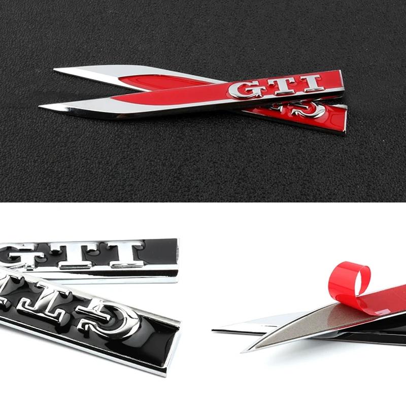 2026 New For VW VOLKSWAGEN Metal Sticker GTI Fender Side Emblem for VW Golf 2 3 4 5 6 7  GTI MK2 MK3 MK4 MK5 MK6 MK7 MK8 Fender