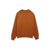 Vans OTW SS24 Solid Color Crew Neck Pullover Long Sleeve Sweatshirt Unisex Sweatshirt Orange VN000GBWCYS