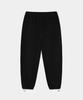 Dolphin Wave Apparel [Set] Dolphin Chain Embroidery Fleece Zip-Up Hoodie & String Pants Black