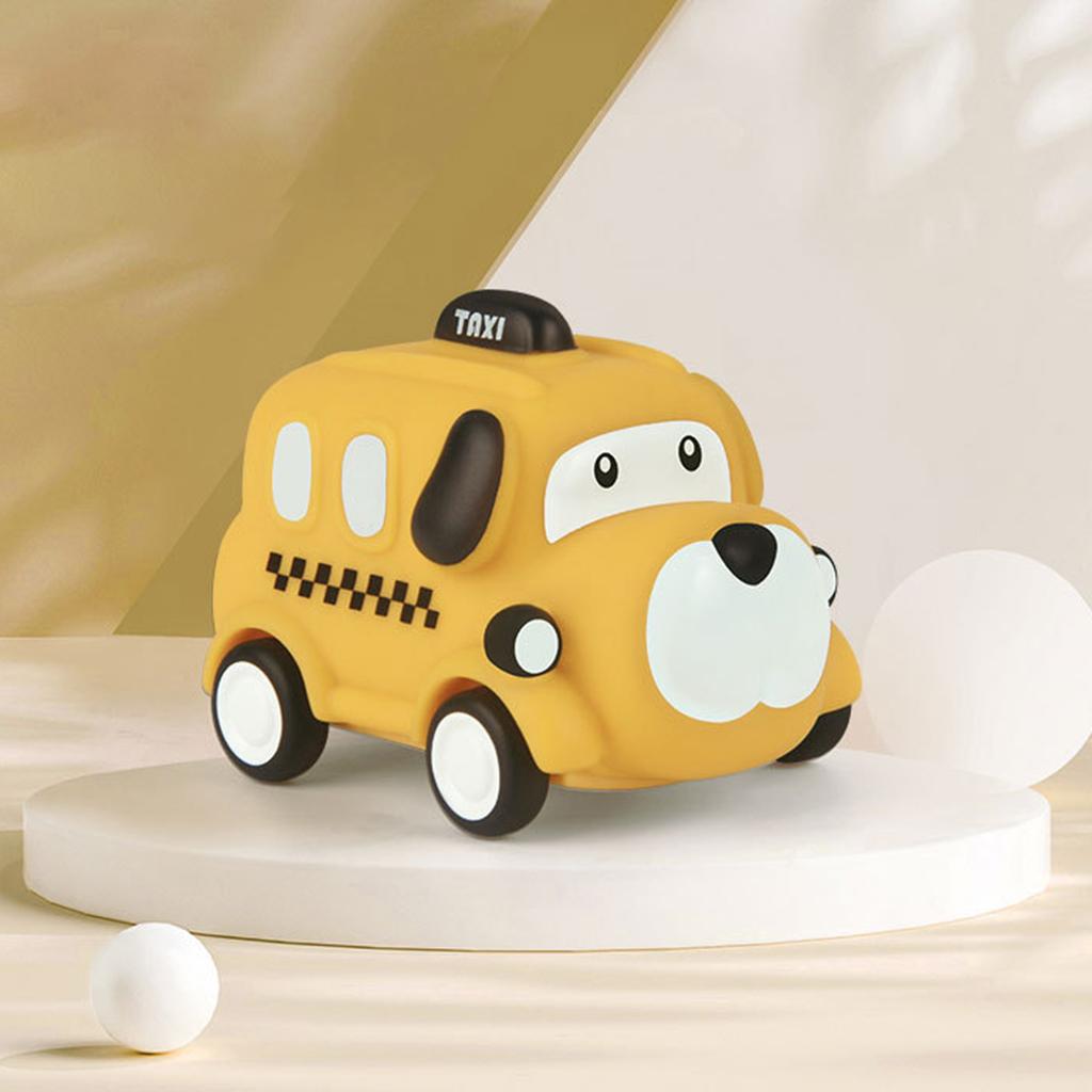 Toys Pull Back Vehicle Safety Push Inertial Truck Engineering with Wheels Baby Sturdy Early Learning Gifts