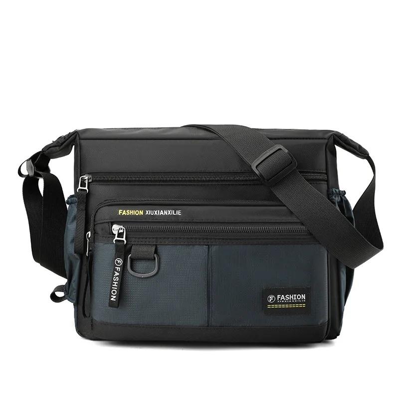 Men Crossbody Bags Male Nylon Shoulder Bags Boy Messenger Bags Man Handbags for Travel Casual Bag
