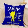 Movie CCamino Santiago Cushion Cover Soft Plush Fabric DoubleSided Printed Sofa Cushion Cover for All Seasons Home Decor Gift