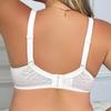 Reggiseno Minimalista Monocolore con Ferretto Push Up Supporto Laterale Taglie Forti Lingerie Donna