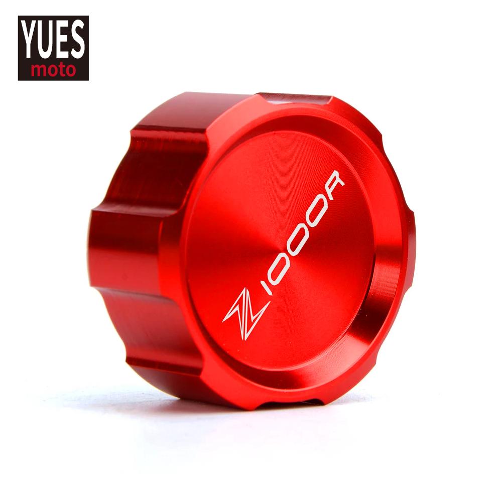 

Аксессуары для мотоциклов, алюминиевая передняя и задняя крышка главного бачка тормозной жидкости для KAWASAKI Z1000R Z1000 Rear Cover Red