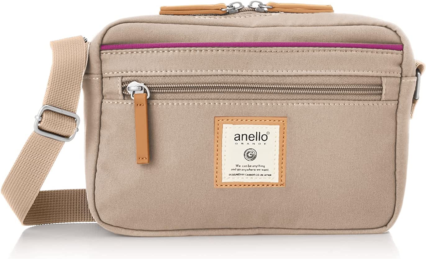

Mini Shoulder Bag Multiple Storage CINNAMON GTM0333Z Gray Beige [Anello Grande]