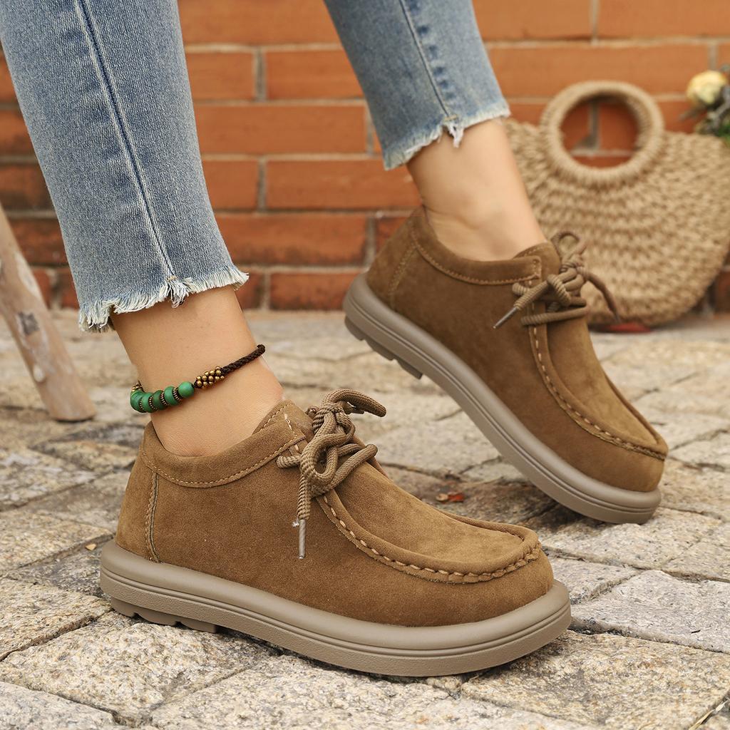 Women Sneakers Spring Plus Size Lightweight Shoes Casual Vintage Thick Bottomed Shoes Women Leisure Comfortable Sneakers Women