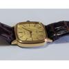 Used [Working Item] Luxury CITIZEN EXCEED 4-101251 Y Quartz Square 2-Hand EGP30 Gold Watch Gold Dial Retro Vintage Antique Men's Ladies Dress Watch