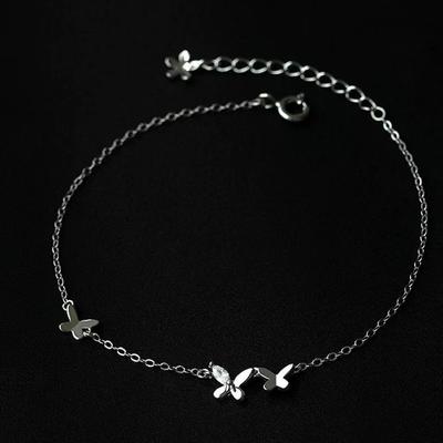 Butterfly Girlfriend Bracelet Light Luxury High-end Female Niche Design Fashionable Simple Zircon Jewelry New Jewelry