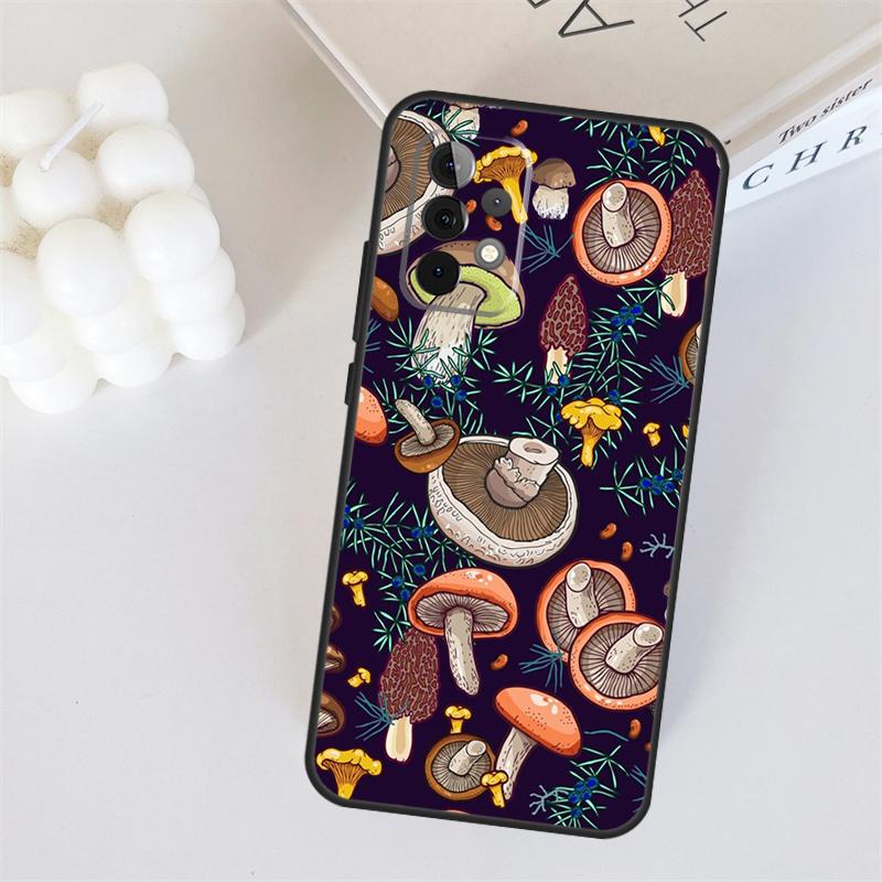 mushroom forest For Samsung Galaxy A05 A06 A16 A26 A54 A34 A14 A22 A32 A52 A55 A35 A15 A53 A13 A36 A56 Case