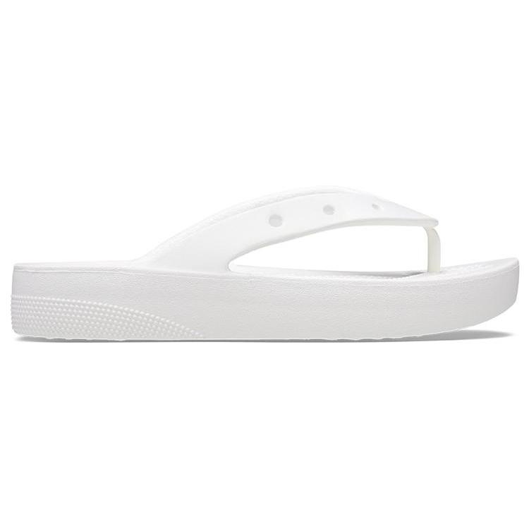 Crocs Classic Platform Flip Flop 'White' Women's 207714-100