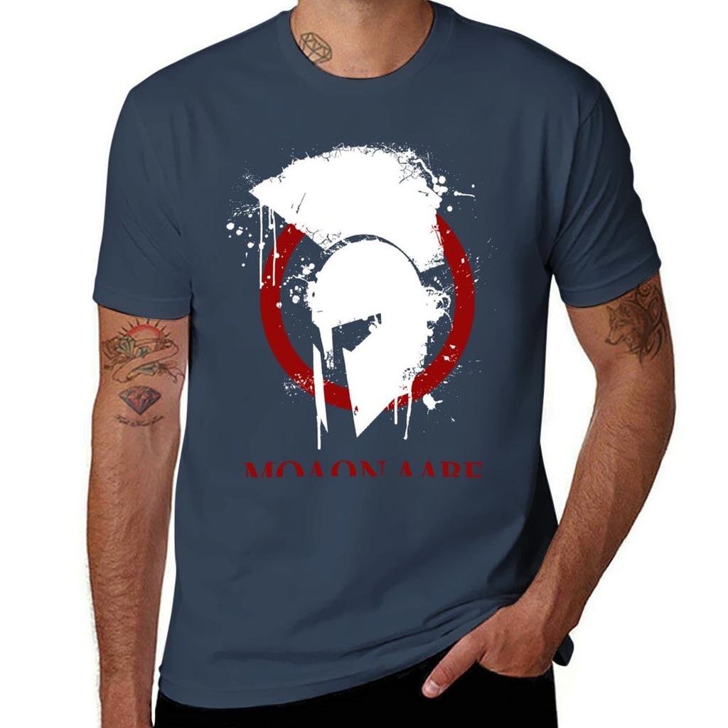 Molon Labe 2 Tshirt Antifade Casual Tee Shirt