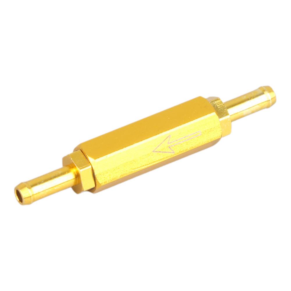 

Car check valve Oil Line one way valve Metal Internal Thread 5mm non return valve Split Oil Circuit For Parking Heater Supplies золотий
