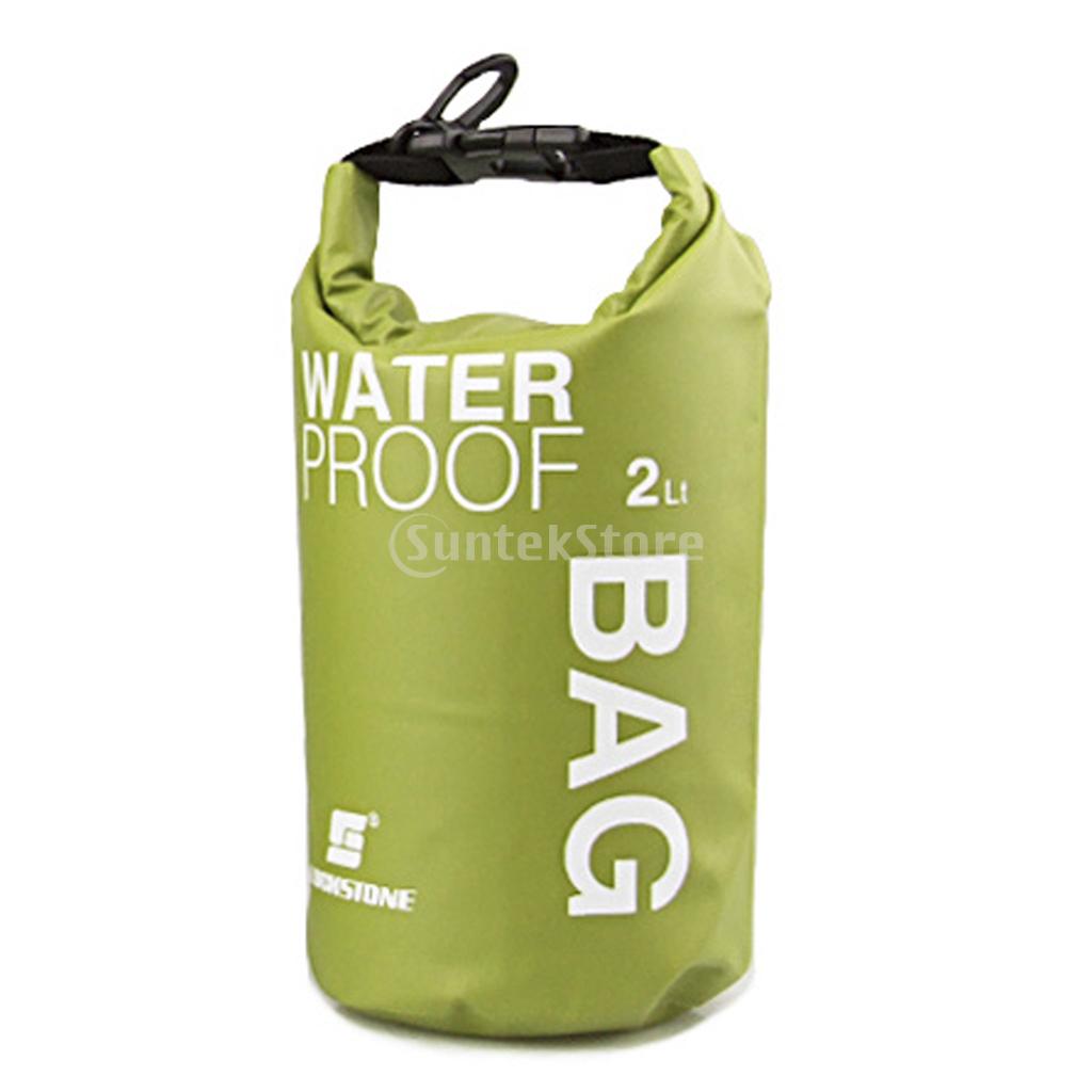 2L/5L/10L Waterproof Dry Bag Pack Sack Swimming Rafting Kayaking River Trekking Floating Sailing Canoing Boating Water Bag