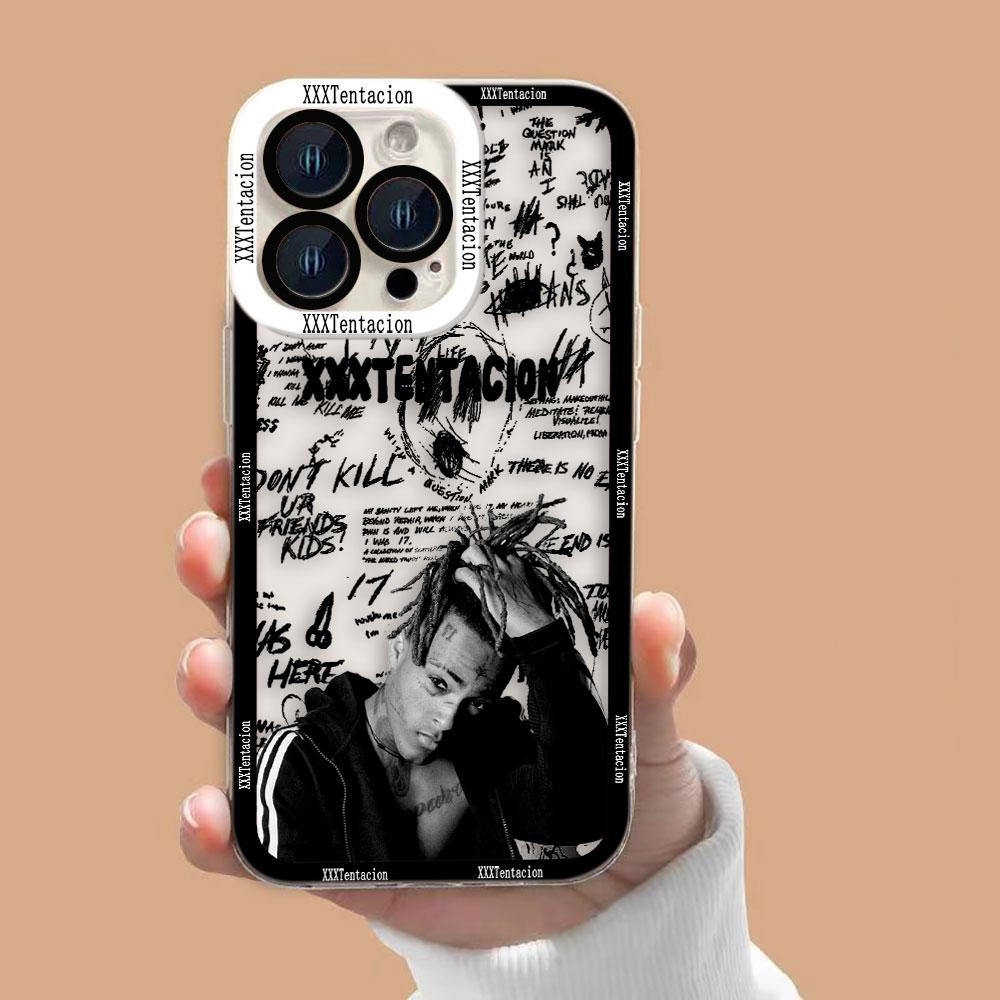 Rapper X-XXXTentacion 17 Cover Clear Phone Case For Redmi Note 15 14 13 12 12S 11 11T 11S 10 9 10S 9S 8 Pro Max Plus Case Shell