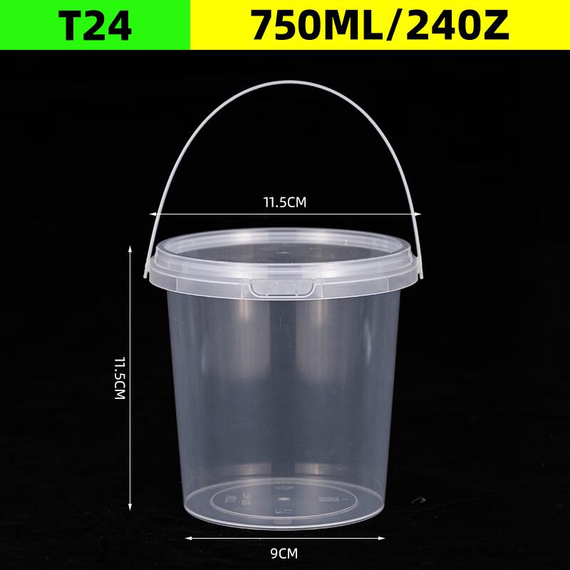 Disposable Leak-Proof Dessert Takeaway Bowls with Lids