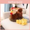 Hen Chicks Plush Stuffed Toy Interactive Education Animal Doll Gift Birthday