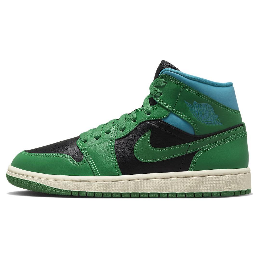 

new JORDAN 1 Mid Lucky Green Aquatone Women s 38