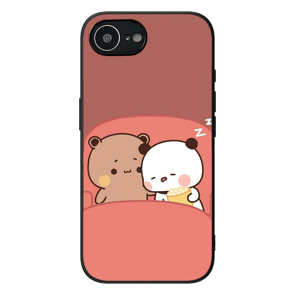Anime B-Bubus D-Dudus Panda Bear Phone Case for Xiaomi Redmi Note 12 11 10 A3 Pro 10A 10C 12C Note12 5G Protective Cover